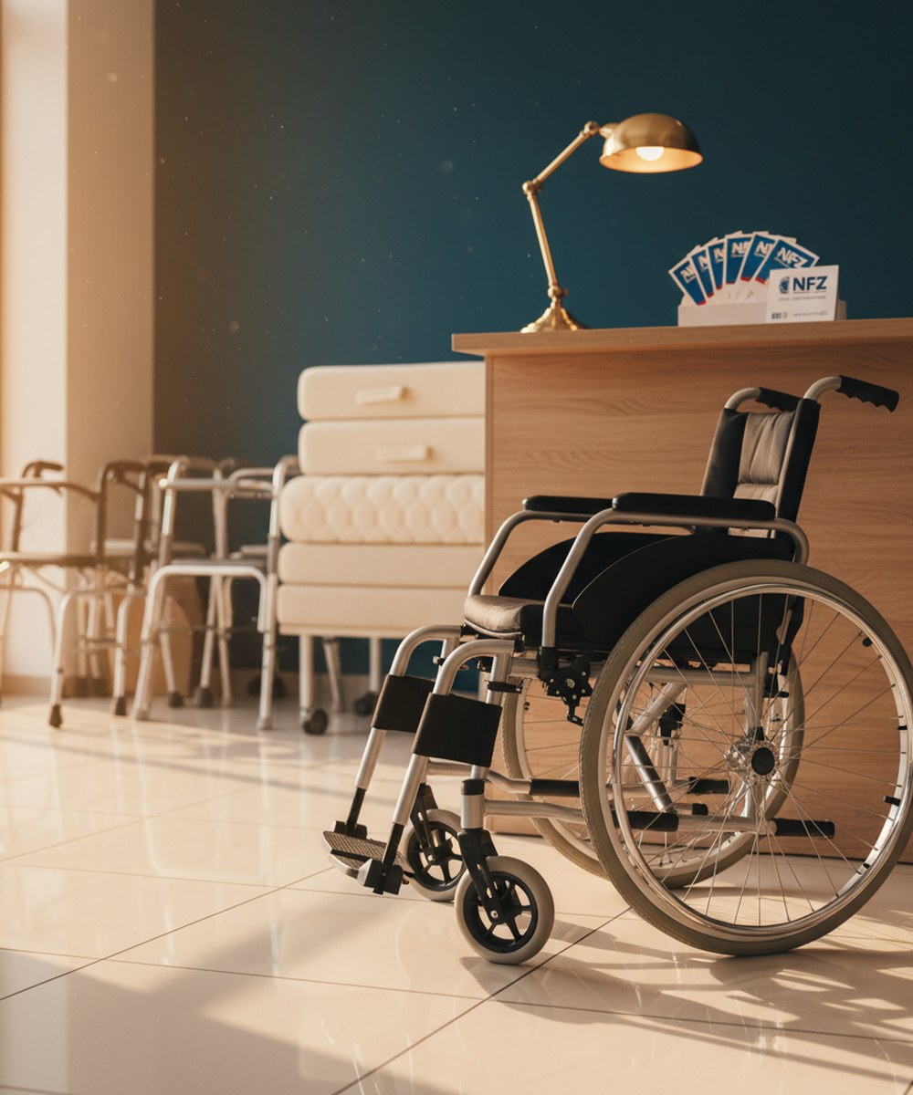 Wnętrze sklepu medycznego BOWART w Mrągowie